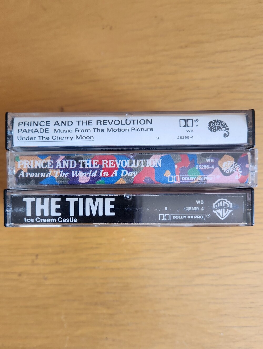 Prince, The Time - 80s Tapes (Lot of 3) 